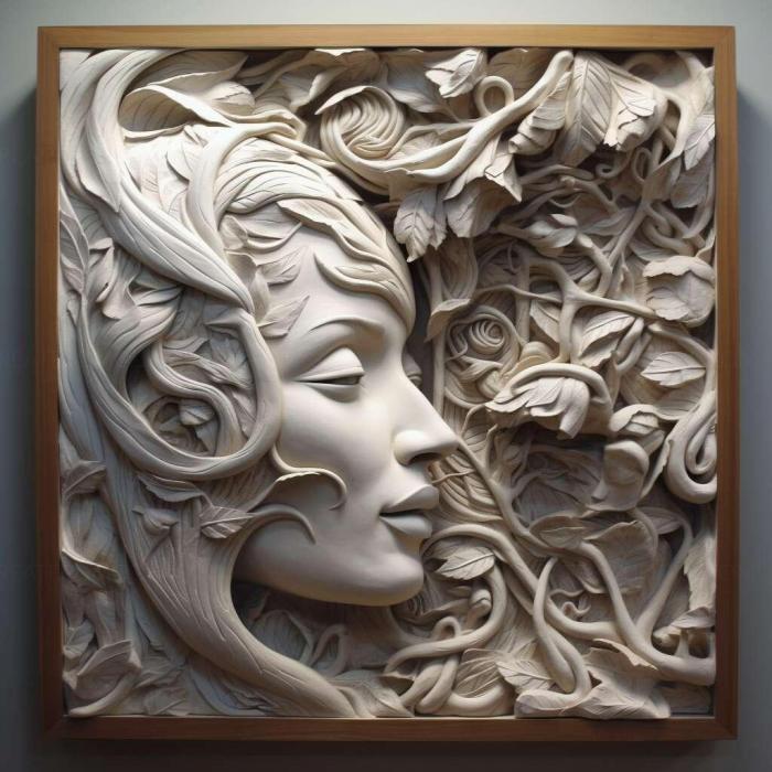 نموذج ثلاثي الأبعاد لآلة CNC 3D Art 